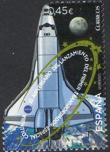 5047 -Efemérides. 35 Aniversario del lanzamiento del primer transbordador  espacial Columbia.