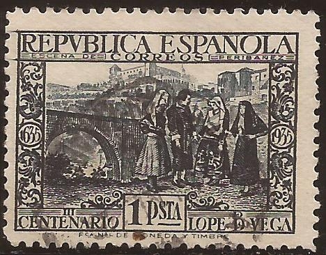 III Centenario Muerte de Lope de Vega  1935  1 pta