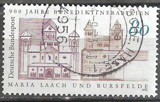 900 aniversario de las abadías benedictinas Maria Laach y Bursfelde. 