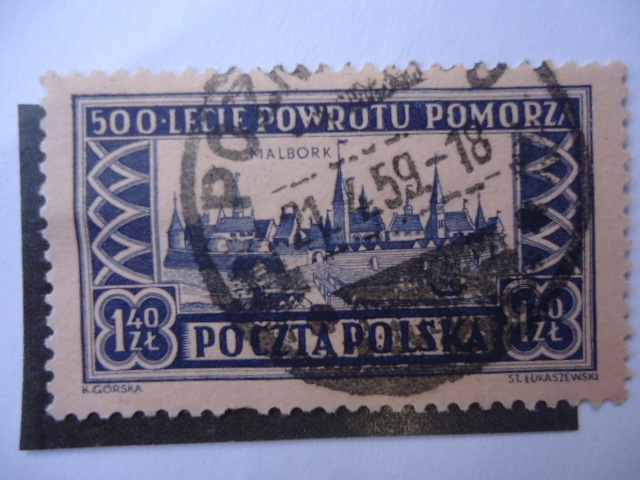 S/Pol. 642 - Malbork - 500-Lecie Powrotu pomorza. 