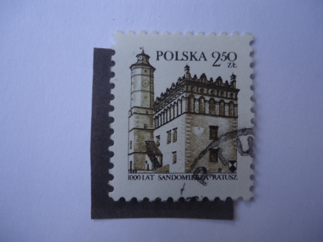 Ayuntamiento de Sandomir- Milenario de Sandoir- 1000Lat.Sandomifrza-Ratusz.
