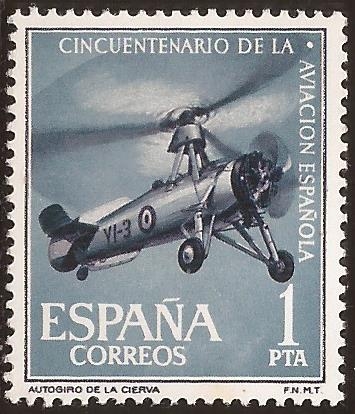 L Aniversario Aviación española. Autogiro 