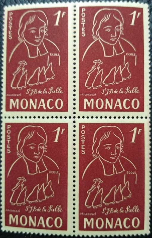 bloque de sello de correos MNH
