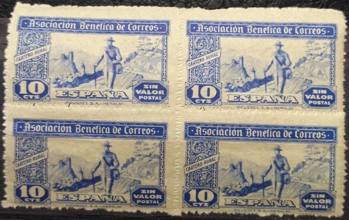 bloque de sello de correos 