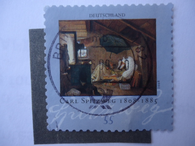 S/Ale:2473 - Pintor: Carl Spitzweg 1808-1885.