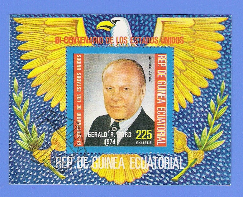 bi centenario de los ESTADOS UNIDOS   GERALD R.FORD