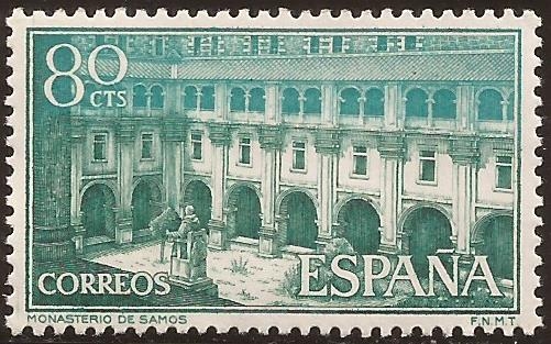 Real Monasterio de Samos  1960 80 cents