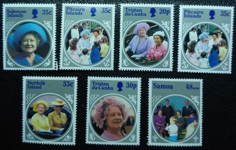 1985 The 85th Anniversary of the Birth of Queen Elizabeth The Queen Mother, 1900-2002