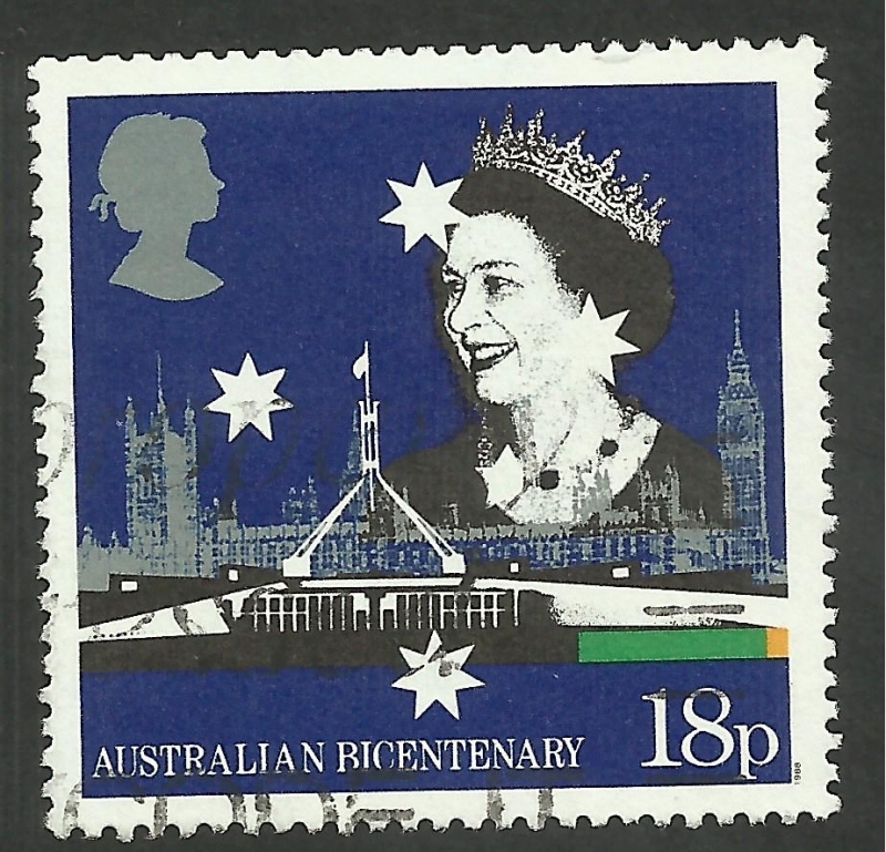 1316 - II centº de Australia, Elizabeth II