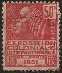 Exposition Coloniale Internationale de Paris  1930  50 cents
