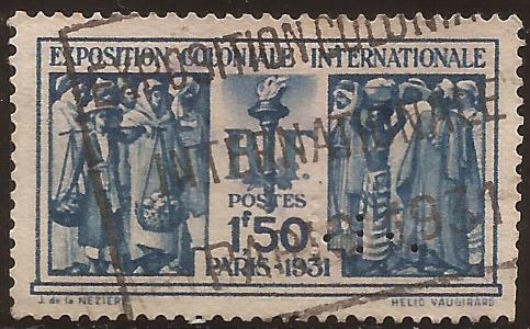 Exposition Coloniale Internationale de Paris  1931  1,50 ff