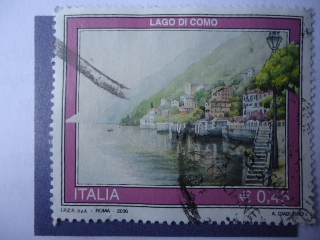 Lago Di Como-Lombardía.