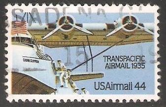 Transpacific airmail 1935