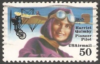 Harriet Quimby-pilote pionero