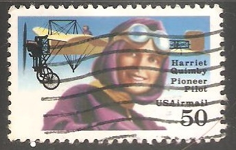 Harriet Quimby-pilote pionero