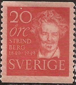 August Strindberg  1949  20 öre