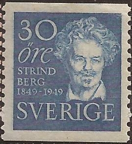 August Strindberg  1949  30 öre