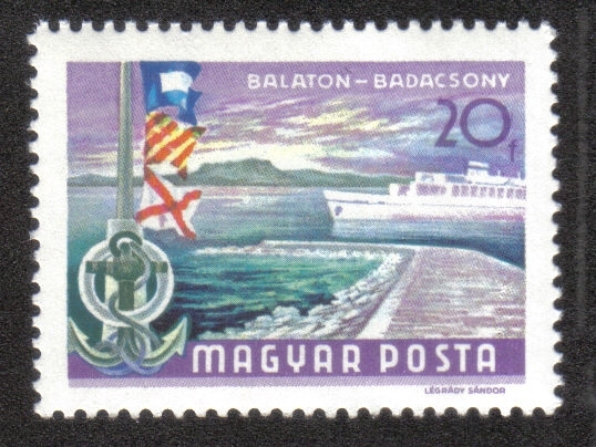 Lago Balaton en Badacsony