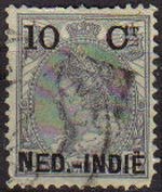 HOLANDA INDIAS Netherlands Indies 1900 Scott 31 Sellos Reina Guillermina Wilkelmina