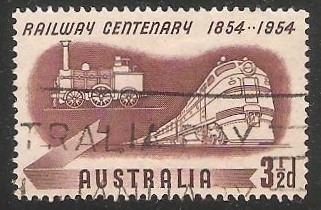 Transporte ferroviario australiano