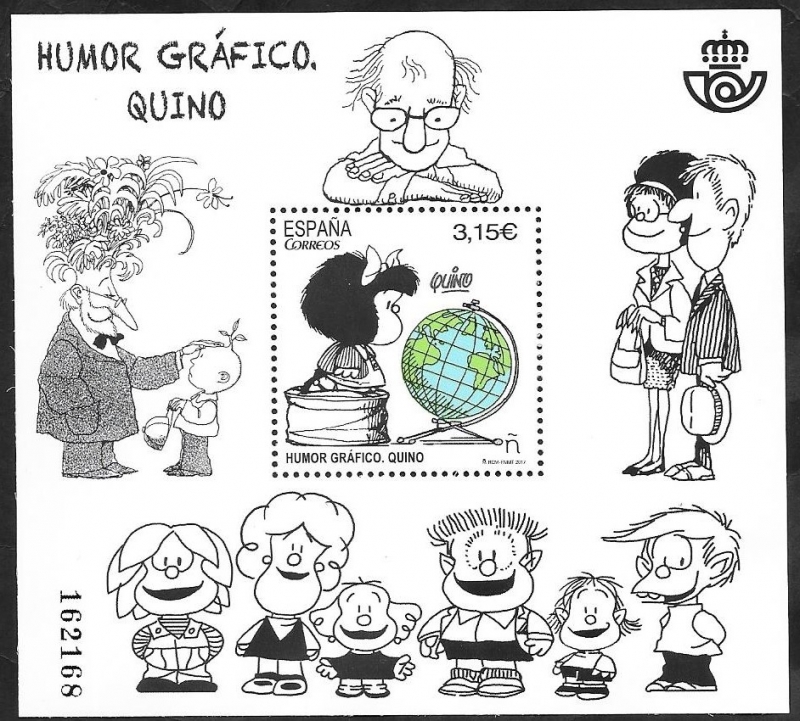 Mafalda, Humar gráfico Quino