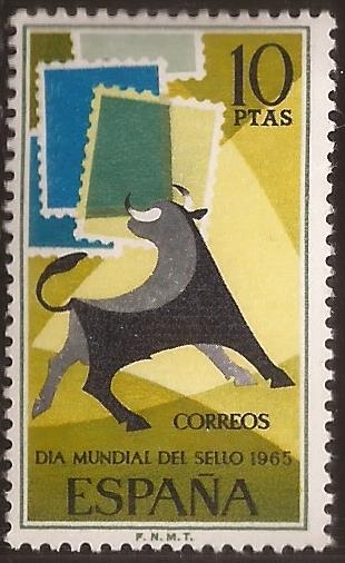 Día Mundial del Sello  1965  10 ptas