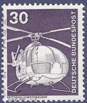 ALEMANIA Transporte helicóotero Rettungs-Hubschrauber 30 (2)