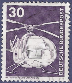 ALEMANIA Transporte helicóotero Rettungs-Hubschrauber 30 (3)