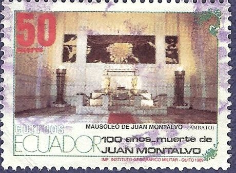 ECUADOR Aniv. Juan Montalvo 50 (2)