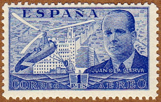 AUTOGIRO SOBRE MADRID-JUAN DE LA CIERVA