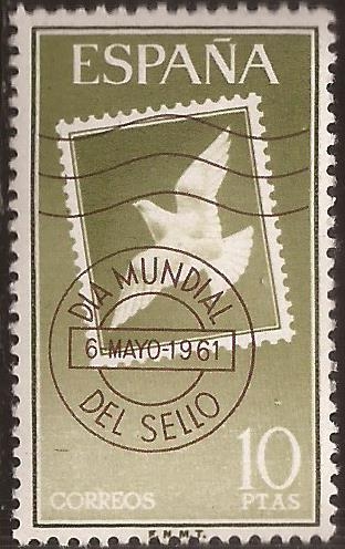 Día mundial del Sello  1961  10 ptas