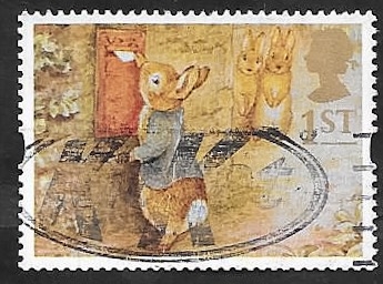 1743 - Peter el conejo, echando una carta al buzón