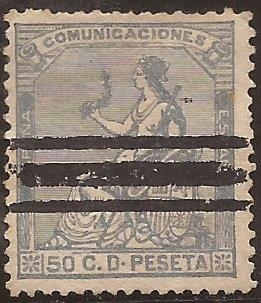 Alegoría de España  1873  50 cents