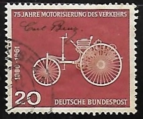 Primer moto car de Carl Benz (1844-1929)