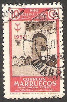 marruecos protectorado español - 362 - Pro tuberculosos, Caridad