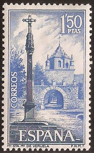 Monasterio de Sta Mª de Veruela  1967  1,50 ptas