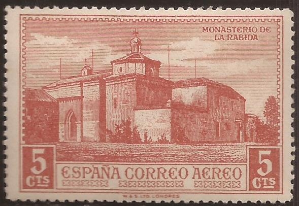Monasterio de la Rábida  1930  5 cts rojizo