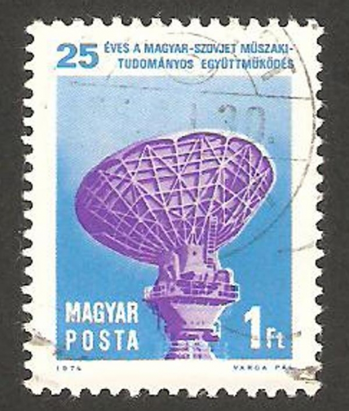 2388 - 25 anivº de la cooperacion tecnico-cientifica entre Hungria y la URSS