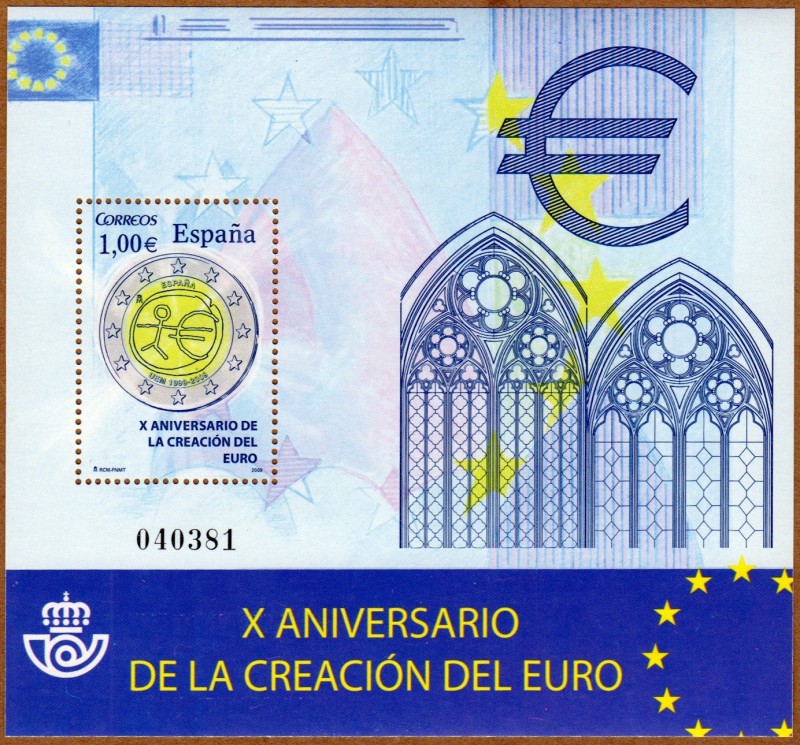 COL-HB X ANIVERSARIO DE LA CREACIÓN DEL EURO