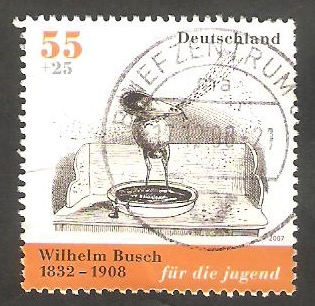 2432 - Caricaturista Wilhelm Busch