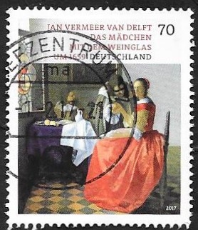 3069 - Jan Vermeer van Delft, La chica de la copa de vino