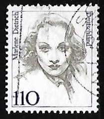 Marlene Dietrich (1901-1992), actriz y cantora