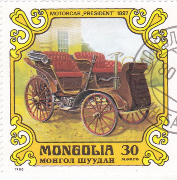 COCHE DE EPOCA- Motocar President 1897