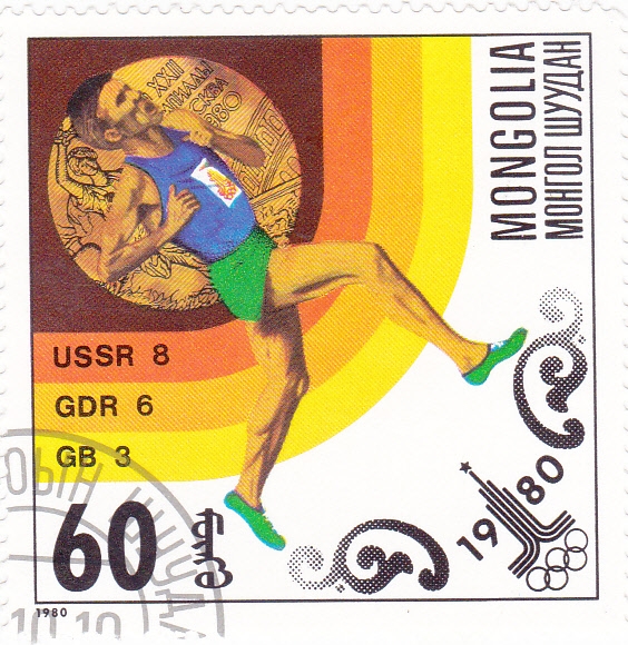 OLIMPIADA DE MOSCU-80 atletismo