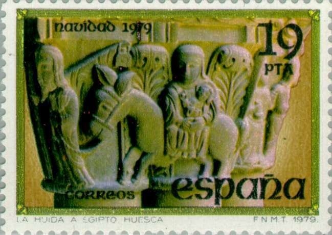 NAVIDAD - 1979 Huida a Egipto (Huesca)