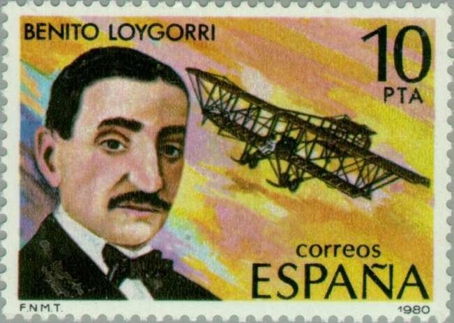 PIONEROS AVIACIÓN ESPAÑOLA Benito Loygorri