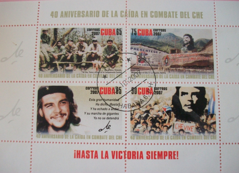 40 ANIVERSARIO DE LA CAIDA EN COMBATE DEL CHE