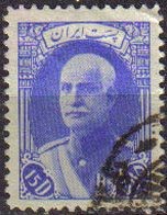 IRAN 1938 Scott 858 Sello 15c Shah Reza Pahlavi Usado