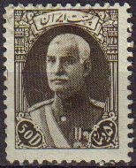 IRAN 1938 Scott 861 Sello º 50c Shah Reza Pahlavi