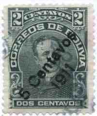 Sellos de 1901 sobrecargados